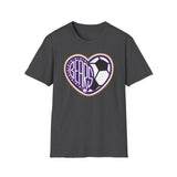 Bears Soccer Heart Unisex Softstyle T-Shirt