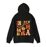 Volleyball Mom Era Orange Unisex Heavy Blend™ Hooded Sweatshirt