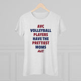 AVC Volleyball Prettiest Moms Ladies' T-Shirt