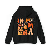 Volleyball Mom Era Orange Unisex Heavy Blend™ Hooded Sweatshirt
