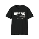 Bears Football Unisex Tri-Blend Crew Tee