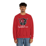 Wildcats Basketball Mom Unisex Heavy Blend™ Crewneck Sweatshirt