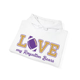 Love My Bears Football Unisex Hoodie