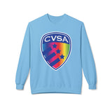 CVSA Crest Bright Unisex Midweight Softstyle Fleece Crewneck Sweatshirt