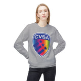 CVSA Crest Bright Unisex Midweight Softstyle Fleece Crewneck Sweatshirt