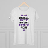 Bears 🐻 Prettiest Moms football Ladies' T-Shirt