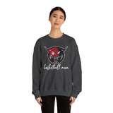 Wildcats Basketball Mom Unisex Heavy Blend™ Crewneck Sweatshirt