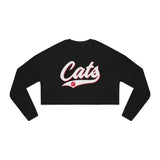 Cat's Women's Cropped Basketball Sweatshirt