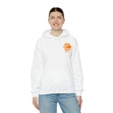 Basketball Mom Era Orange Unisex Heavy Blend™ Hooded Sweatshirt