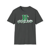 Highland Hornets Basketball Unisex Tri-Blend Crew Tee