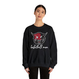 Wildcats Basketball Mom Unisex Heavy Blend™ Crewneck Sweatshirt