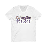 Royalton Cheer V-neck Unisex Jersey Short Sleeve