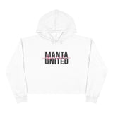 Manta United Soccer Crop Hoodie