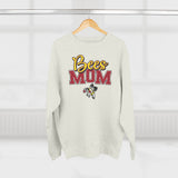 Bees Mom Unisex Premium Crewneck Sweatshirt