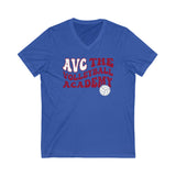 AVC VB Unisex Jersey Short Sleeve V-Neck Tee