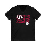 AVC VB Unisex Jersey Short Sleeve V-Neck Tee