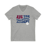AVC VB Unisex Jersey Short Sleeve V-Neck Tee