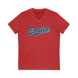 Eagles V-neck Unisex Jersey Short Sleeve