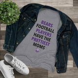Bears 🐻 Prettiest Moms football Ladies' T-Shirt