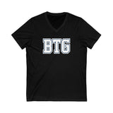 BTG basketball V-neck Unisex Jersey Short Sleeve