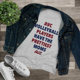 AVC Volleyball Prettiest Moms Ladies' T-Shirt