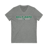 Holy Name Green Waves Unisex Jersey Short Sleeve V-Neck Tee