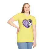 Bears Soccer Heart Unisex Softstyle T-Shirt