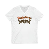 Bruinettes Mom Life Unisex Jersey Short Sleeve V-Neck Tee