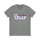 Royalton Cheer V-neck Unisex Jersey Short Sleeve
