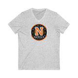 Normandy Hockey Unisex Jersey Short Sleeve V-Neck Tee