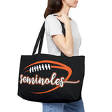 Scarcipino Seminols Football Weekender Tote Bag