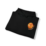 Volleyball Mom Era Orange Unisex Heavy Blend™ Hooded Sweatshirt