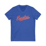 Eagles V-neck Unisex Jersey Short Sleeve