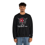 Wildcats Basketball Mom Unisex Heavy Blend™ Crewneck Sweatshirt
