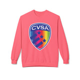 CVSA Crest Bright Unisex Midweight Softstyle Fleece Crewneck Sweatshirt