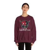 Wildcats Basketball Mom Unisex Heavy Blend™ Crewneck Sweatshirt