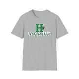 Highland Hornets Basketball Unisex Tri-Blend Crew Tee