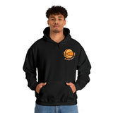 Basketball Mom Era Orange Unisex Heavy Blend™ Hooded Sweatshirt