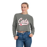 Cat's Women's Cropped Basketball Sweatshirt