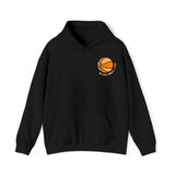 Basketball Mom Era Orange Unisex Heavy Blend™ Hooded Sweatshirt
