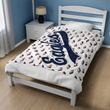 Eagles Pattern Velveteen Plush Blanket