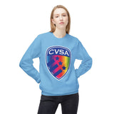 CVSA Crest Bright Unisex Midweight Softstyle Fleece Crewneck Sweatshirt