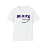 Bears Football Unisex Tri-Blend Crew Tee