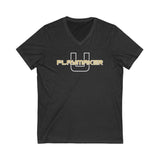 Playmaker U V-neck Unisex Jersey Short Sleeve