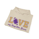 Love My Bears Football Unisex Hoodie