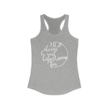 Biggest Fan Baseball/Fastpitch Women's Ideal Racerback Tank
