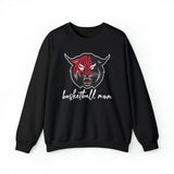 Wildcats Basketball Mom Unisex Heavy Blend™ Crewneck Sweatshirt