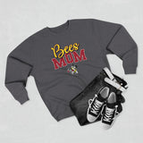 Bees Mom Unisex Premium Crewneck Sweatshirt
