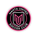 CAR DECAL - Water Resistant Die-Cut Sticker Manta Soccer