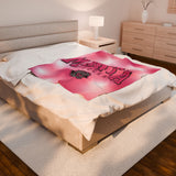 Manta Soccer Velveteen Plush Blanket